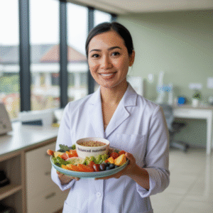Portrait of Dr. Siti Nurhasanah, Nutrition and Dietitian Specialist