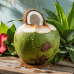 Ilustrasi manfaat air kelapa untuk kesehatan
